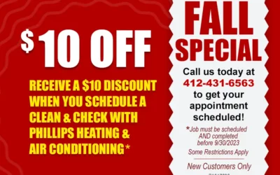Phillips Heating & Air Conditioning Clean & Check Fall Special