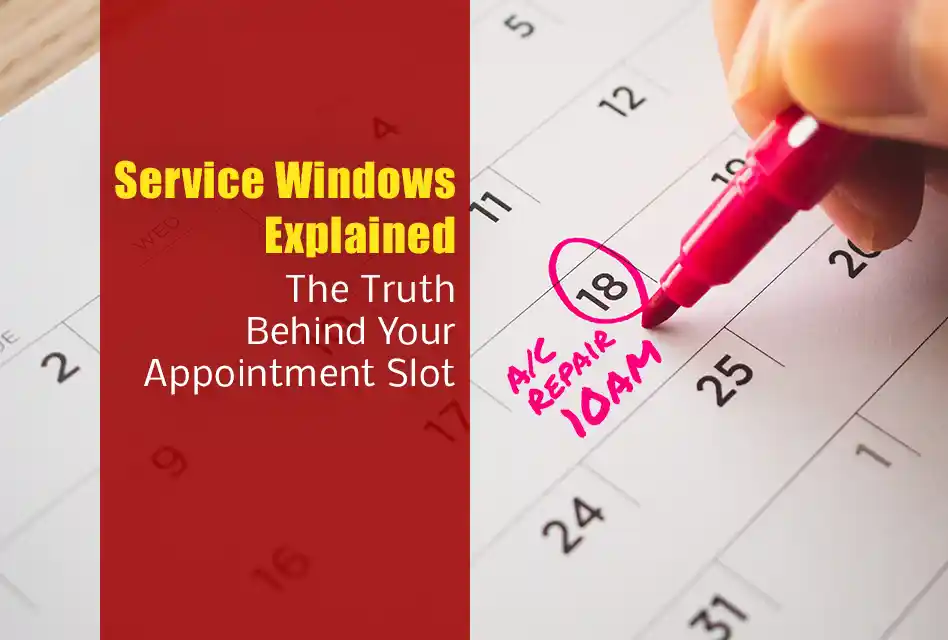 Why Pittsburgh Homeowners Get a Service Window Instead of an Exact Appointment Time — And Why That’s Actually a Good Thing Why Pittsburgh Homeowners Get a Service Window Instead of an Exact Appointment Time — And Why That's Actually a Good Thing